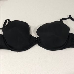 VS Lined Demi Black Bra Size 36D. New, no tags.